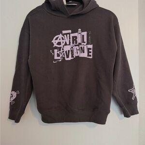 Black Graphic Hoodie
